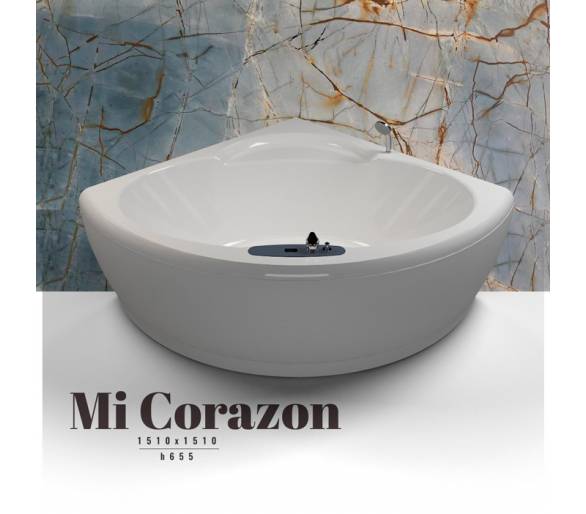 Гідроаеромасажна ванна WGT Mi Corazon куточок 151х151 Hydro Aero