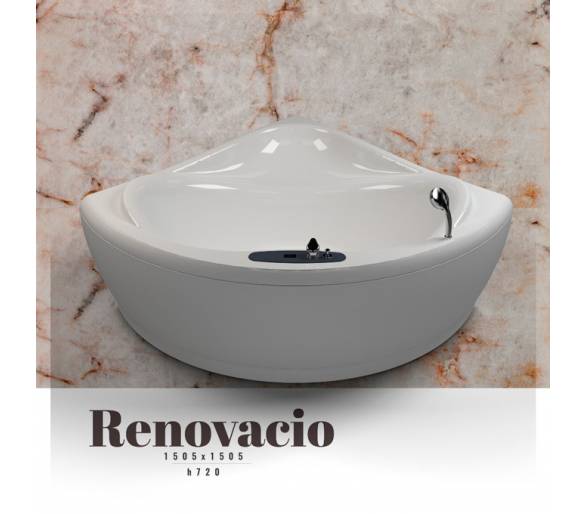 Гідроаеромасажна ванна WGT Renovazio кутова 150x150 Hydro Aero