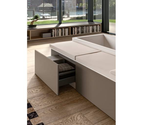 Отдельностоящая ванна Albatros Modula F Combi 202x135