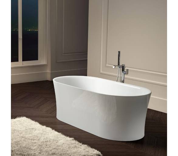 Отдельностоящая акриловая ванна Albatros Idea F Oval 170x80 с аэромассажем