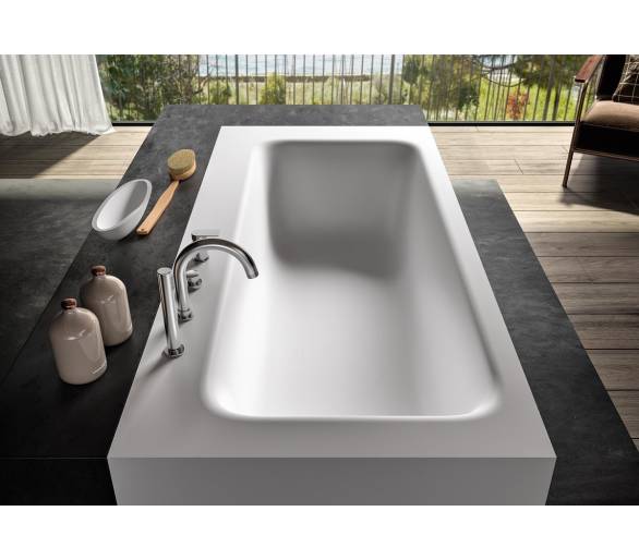 Аэромассажная  ванна из искусственного камня  Albatros Soreha Panel 220x120 