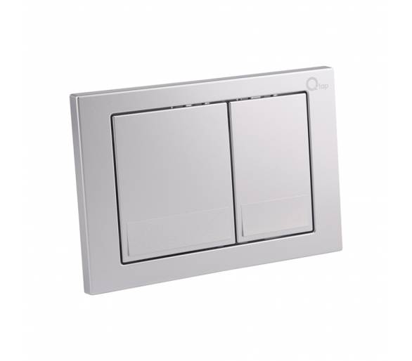 Набор инсталляция 4 в 1 Qtap Nest ST с квадратной панелью смыва QT0133M425M06029SAT