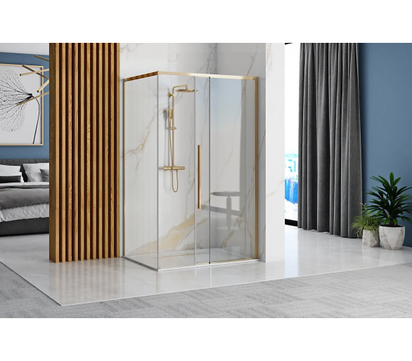 Душова кабіна REA SOLAR 100X80 gold
