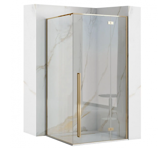 Душевая кабина REA FARGO GOLD 90X90 золото