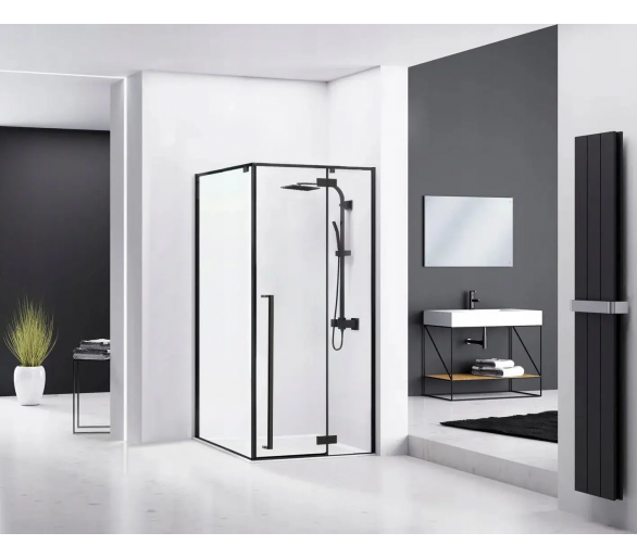Душова кабіна REA FARGO BLACK 120X90 чорний