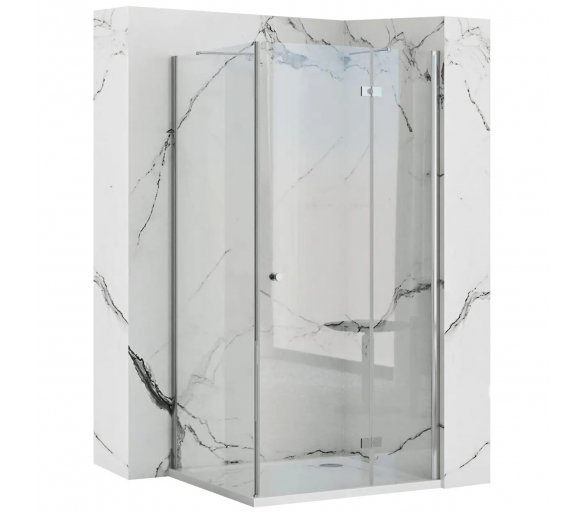 Душова кабіна REA хром MADOX U 90X90