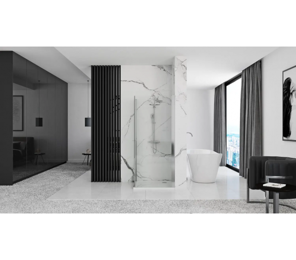 Душевая кабина REA MAXIM 90X90 L хром