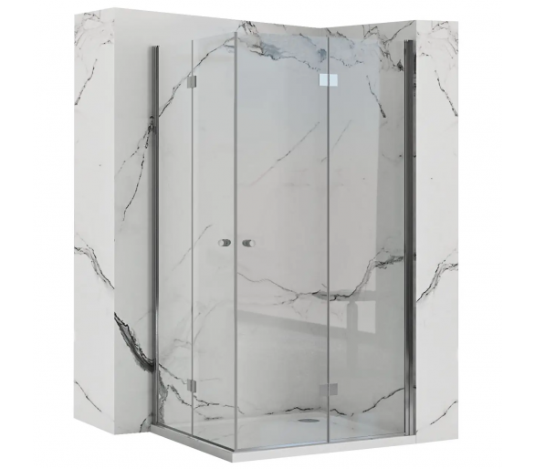 Душова кабіна REA хром FOLD N2 80X80