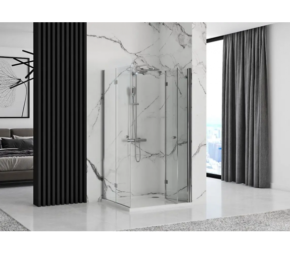 Душова кабіна REA хром FOLD N2 80X80