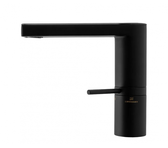 Змішувач для раковини (умивальник) REA AMAR LCD BLACK black low