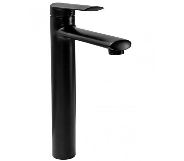 Кран для раковини (умивальник) REA BUZZ BLACK HIGH black high
