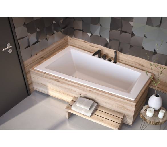 Акрилова ванна BESCO INTIMA SLIM 150х85 см. зліва