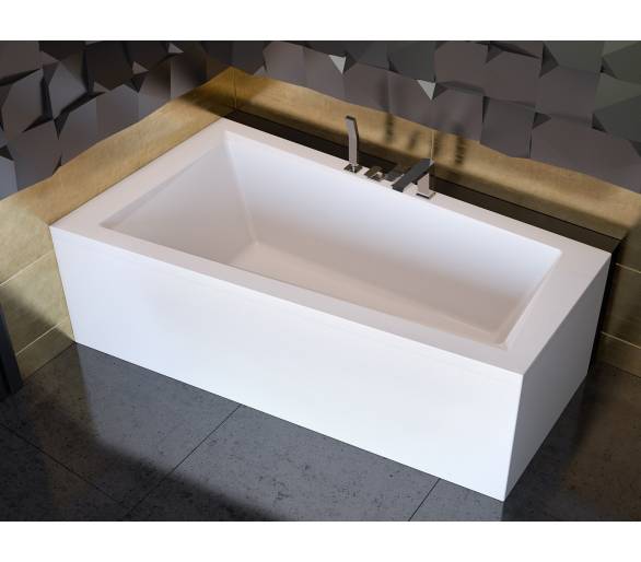 Акрилова ванна BESCO INTIMA SLIM 160х90 см. зліва