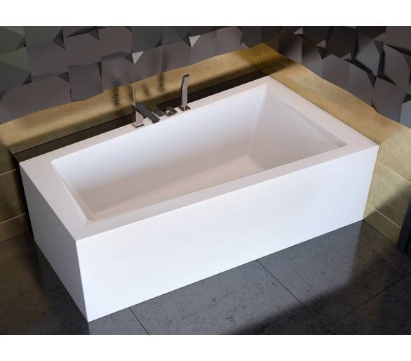 Акрилова ванна BESCO INTIMA SLIM 160х90 см. зліва