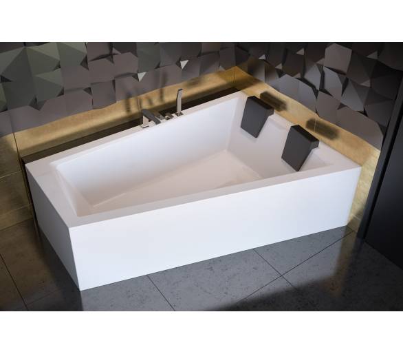 Акрилова ванна BESCO INTIMA SLIM 170х125 см.