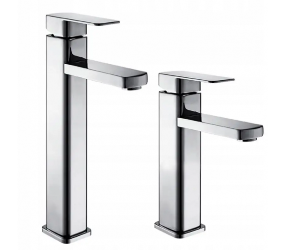 Кран для раковини (умивальник) REA хром CARO високої