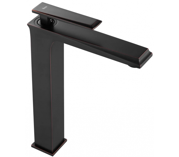 Кран для раковини (умивальник) REA ROMANO OLD BLACK black high