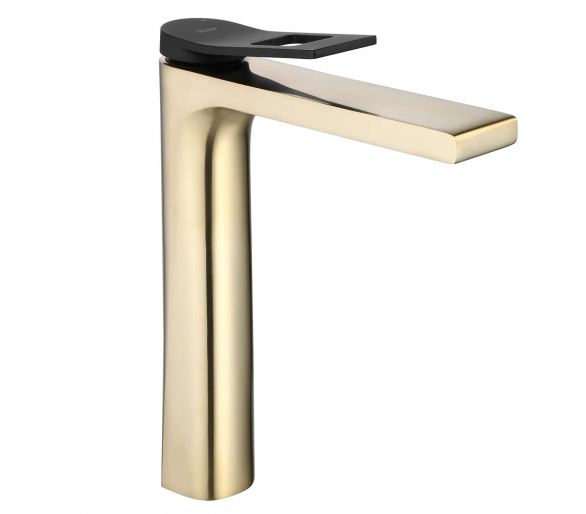Змішувач для раковини (умивальник) REA SOUL GOLD MATT Gold Matte High