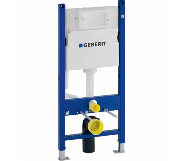 Установка Geberit Duofix для підвісного унітазу, H112, з змивним баком Delta Flush 12 см