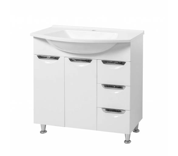 ᐉ Тумба Оскар 85 Т-17  з умивальником Vega New купить в Киеве по выгодной цене. Доставка по Украине. Гарантия