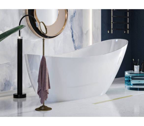 Ванна с искусственного камня Miraggio MARINA 175х73 см.