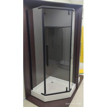 Душевая кабина Veronis KN-8-16 Black 100x100x190 без поддона