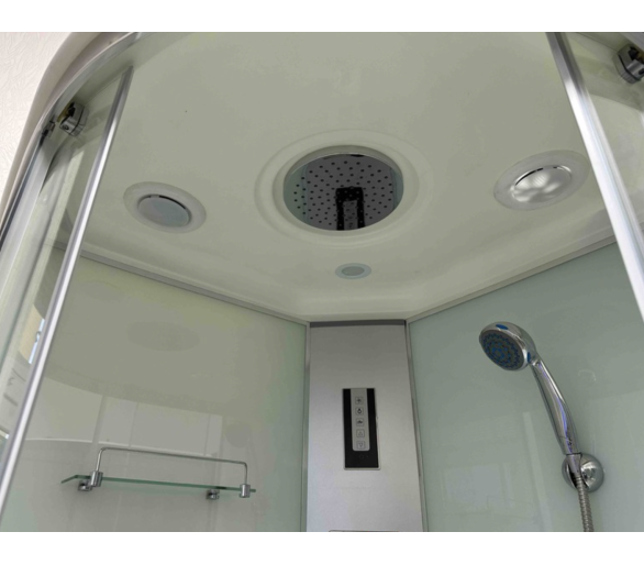 Душевой бокс VERONIS BN-4-90 CHROME 90x90 низкий поддон