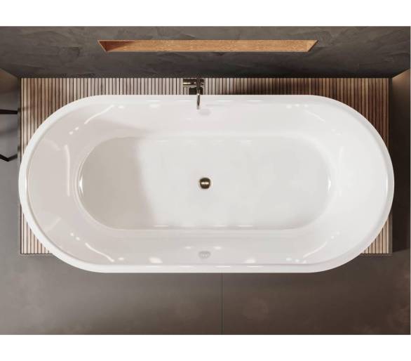 Окремостояча ванна miraggio HELGA 150x85 см