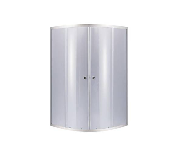 Душова кабіна Lidz Латва SC80x80.SAT.LOW.FR Фрост