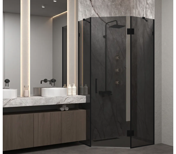 П'ятикутна душова кабіна SOFI 100x100x200 см
