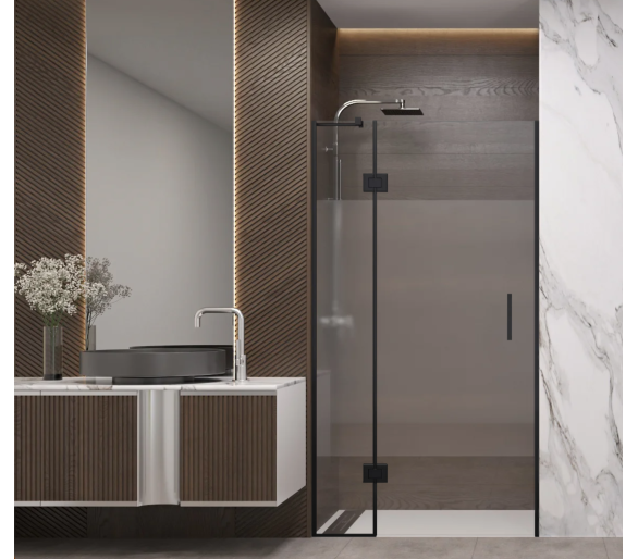 Душевые стеклянные двери MARSELL 90x200м.