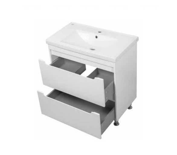 Тумба Valencia White ТНБ-2 Д 65 з умивальником Bolero