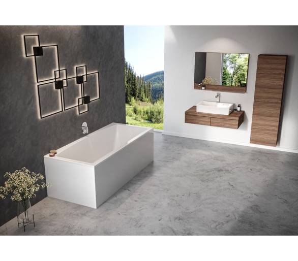 Акриловая прямоугольная ванна Ravak FORMY SLIM 02 180x80