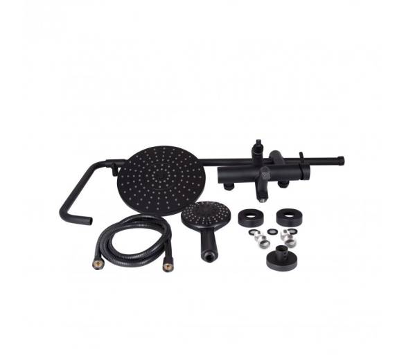 Душевая система Aria 06P-BES, Black (k35) Lidz