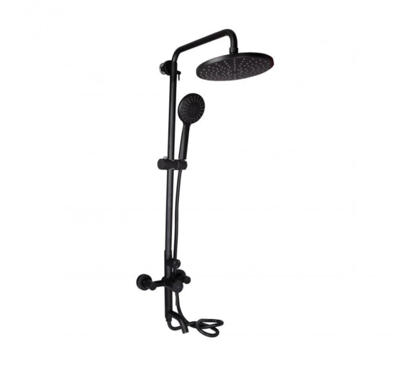 Душевая система Aria 06L-BES, Black (k35) Lidz