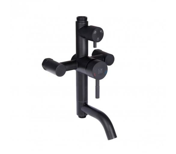 Душевая система Aria 06L-BES, Black (k35) Lidz