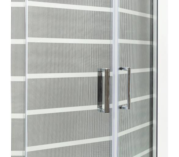Душевая кабина VIVIA — Ida White P 92/5 W LN 90х90х205 мелкий поддон