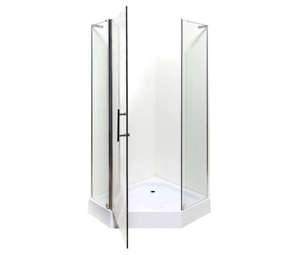 Душова кабіна VIVIA Ethna Clear P91 С 90x90x195 мілкий піддон