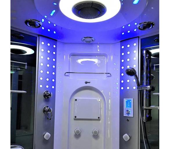 Гідромасажний бокс GOLSTON G-U2212 з парогенератором 1450x1450x2230
