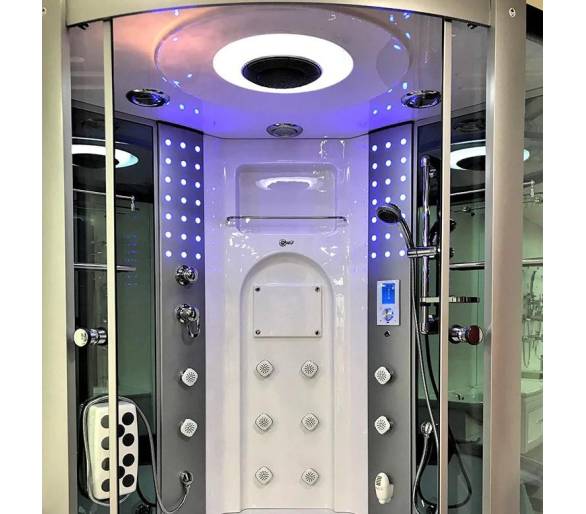 Гидромассажный бокс GOLSTON G-U2212 с парогенератором 1450x1450x2230