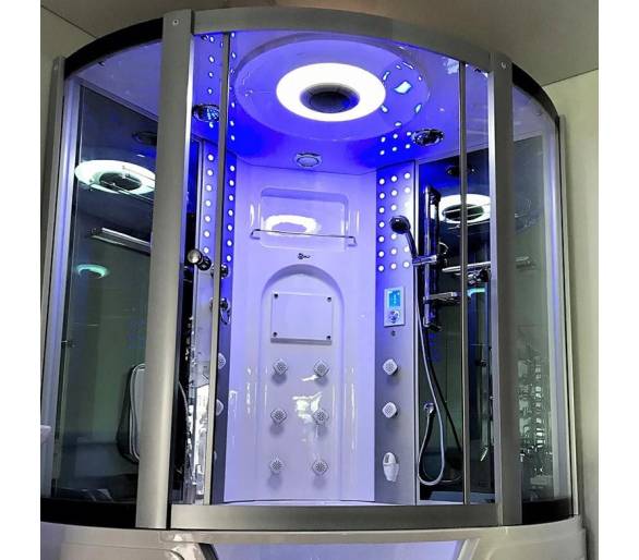 Гідромасажний бокс GOLSTON G-U2212 з парогенератором 1450x1450x2230