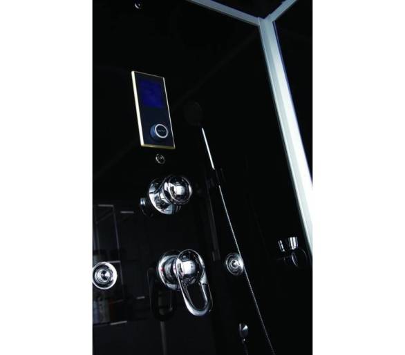 Гідромасажний паровий бокс Golston G-U697 чорний 1790х960х2230 мм