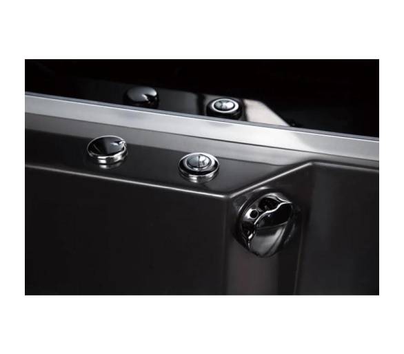 Гидромассажный паровой бокс Golston G-U697 черный 1790х960х2230 мм