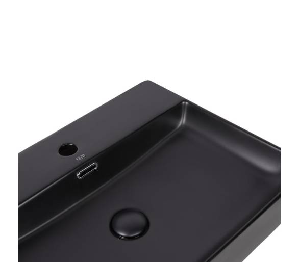 Умивальник Qtap Nando LT 600 Black
