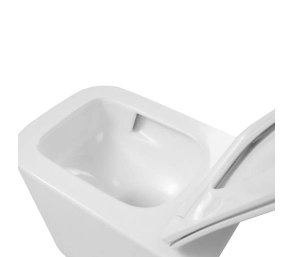 Унитаз Crow подвесной Ultra Quiet с сиденьем Soft-close