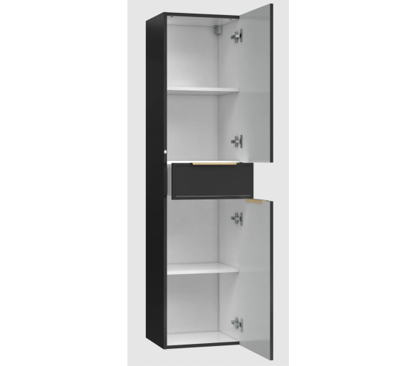 Пенал подвесной Mirater Adele 40 L/R Черный