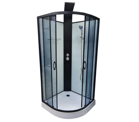 Душовий Бокс Diamond Premium DP-110 90x90 з тропічним душем