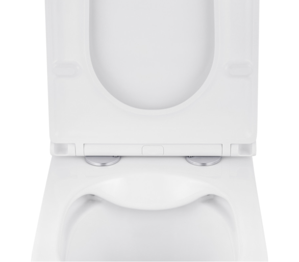 Унітаз підвісний Kroner Eifel WHI493436 RIMLESS безобідковий