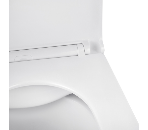 Унітаз підвісний Kroner Eifel WHI493436 RIMLESS безобідковий