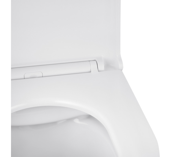 Унитаз подвесной Kroner Harz WHI493736 RIMLESS безоботковый
